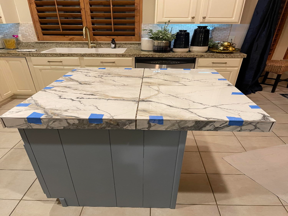 Kitchen Island Installation